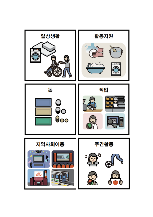 편하게 말해요(AAC) - 송파구방이복지관